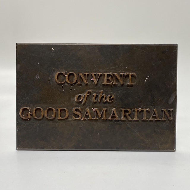 SIGN, Convent of The Good Samaritan 30cm W